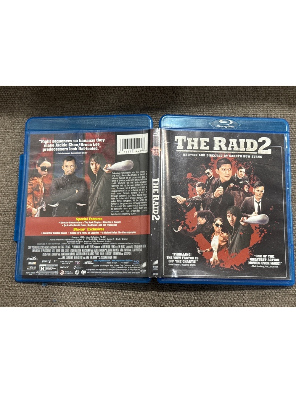 THE RAID 2 Blu-Ray
